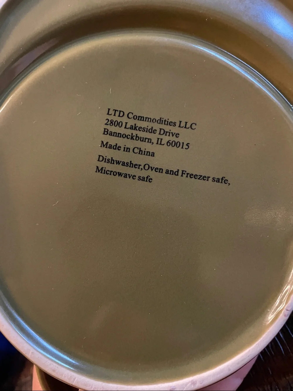 LTD Commodities Green Soup Cracker Bowl Chip & Dip, Drip Pottery Glaze Stoneware